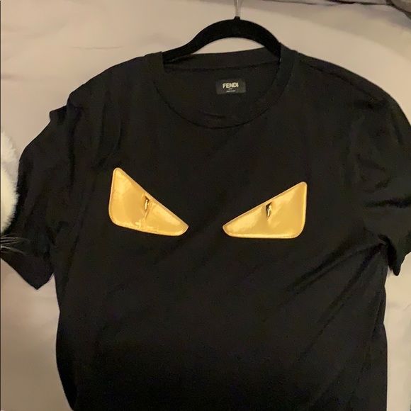 fendi black tee